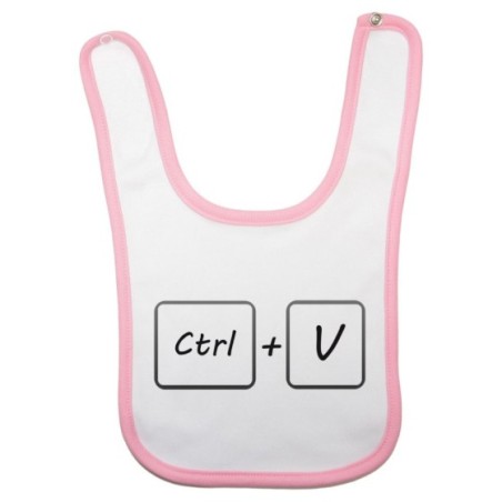 Bavaglino neonato ctrl+v Per la famiglia