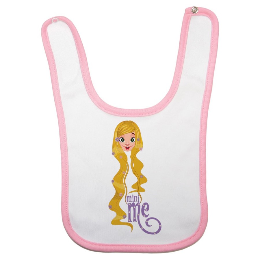 Bavaglino neonata mini me rapunzel Per la famiglia