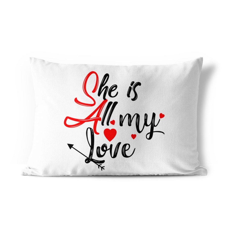 Federa  personalizzabile con nome she is all my love Love