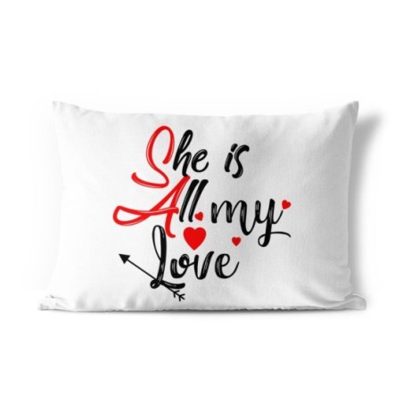 Federa  personalizzabile con nome she is all my love