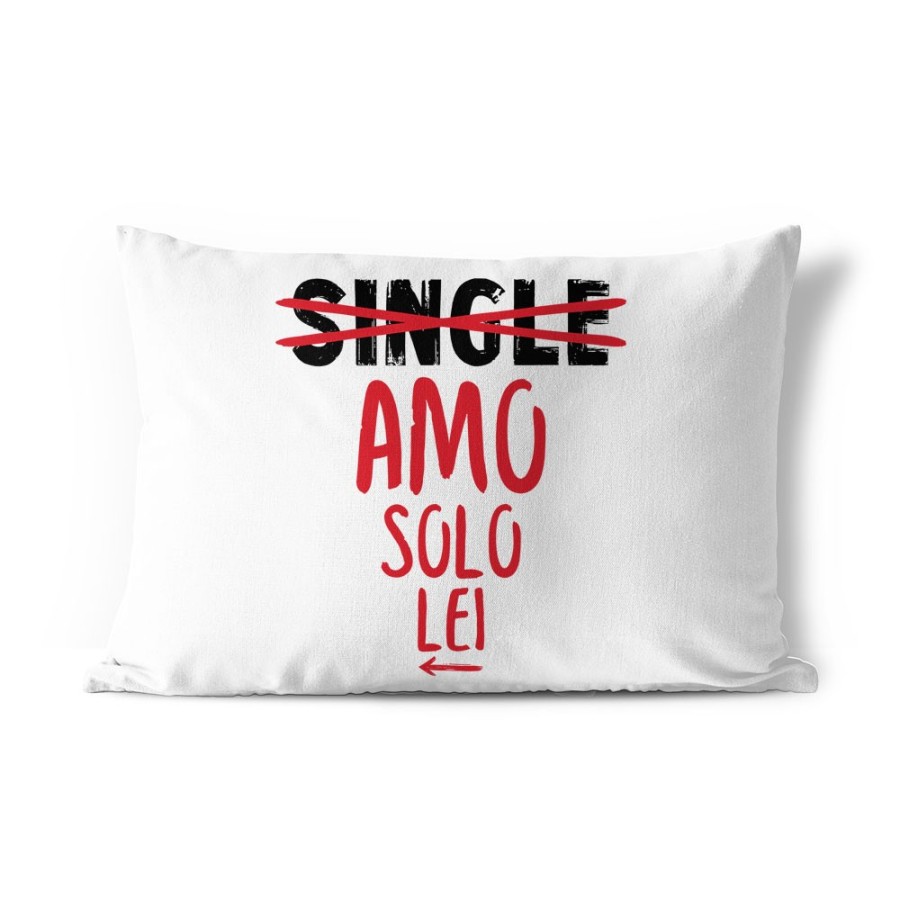 Federa personalizzabile con nome single amo solo lei Love