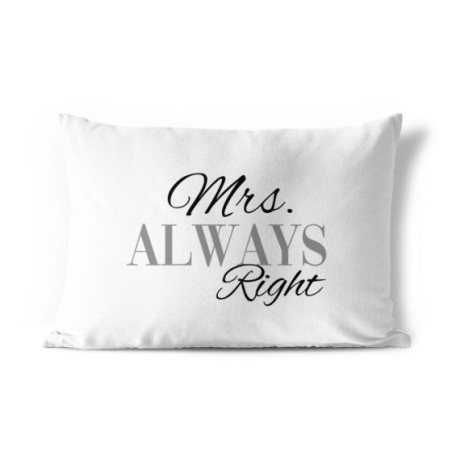 Federa personalizzabile con nome mrs always right
