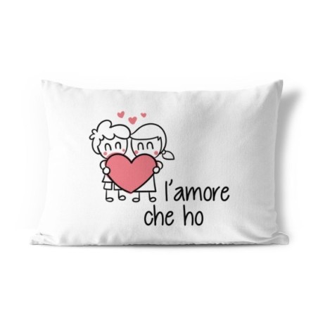 Federa personalizzabile con nome l'amore che ho con omini...