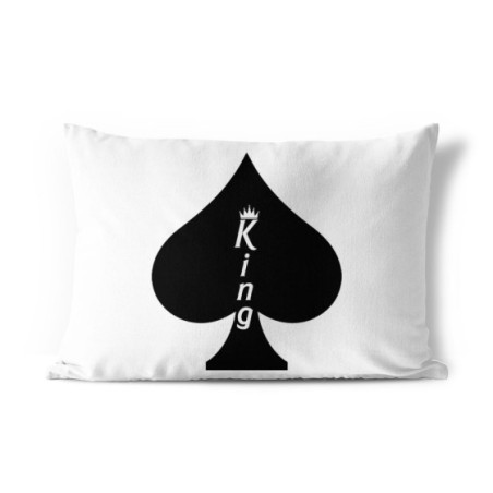 Cuscino personalizzabile con nome king verticale