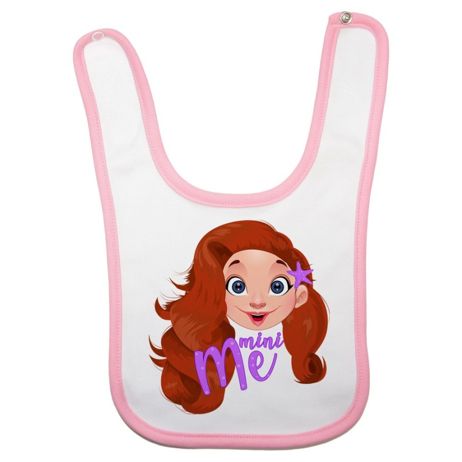 Bavaglino neonata mini me ariel Per la famiglia