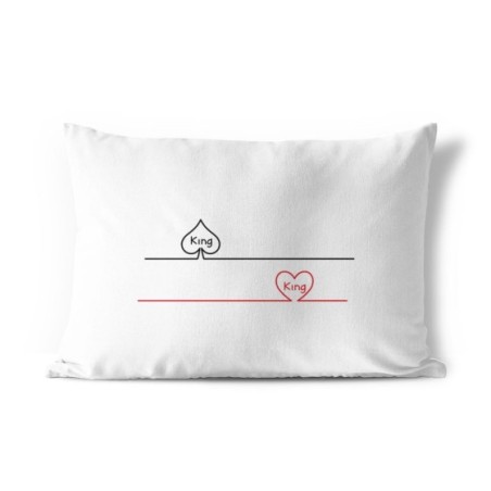 Federa personalizzabile con nome king picche e cuori
