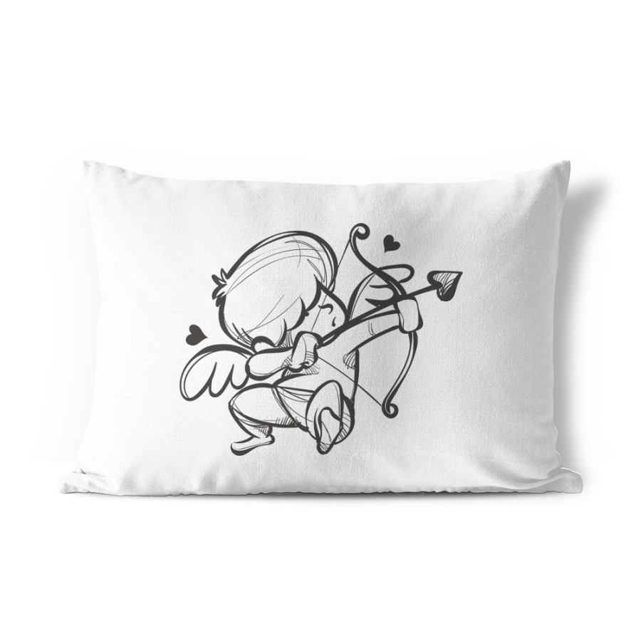 Federa personalizzabile con nome cupido stilizzato Love
