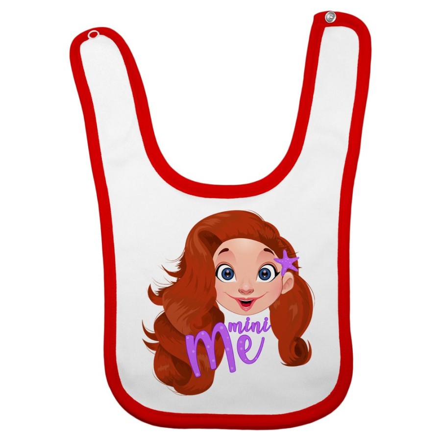 Bavaglino neonata mini me ariel Per la famiglia