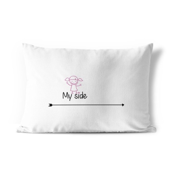 Federa personalizzabile con nome my side with chararcter Love