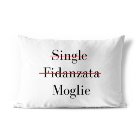 Federa personalizzabile con nome single fidanzata moglie