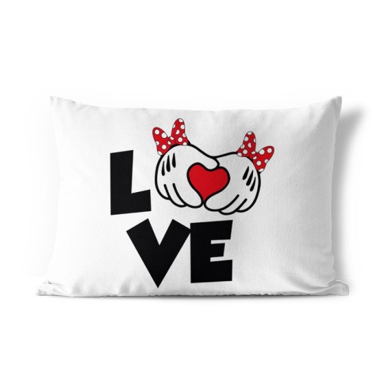 Federa personalizzabile con nome love con fiocco Love