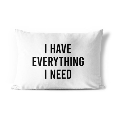 Federa personalizzabile con nome i have everything i need