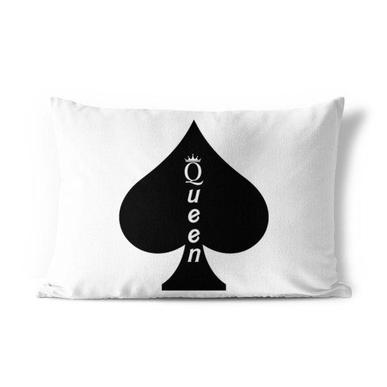 Cuscino personalizzabile con nome queen verticale Love