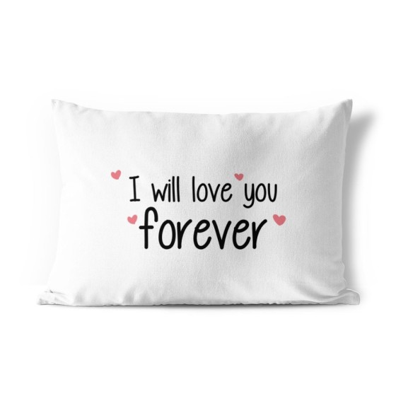 Federa personalizzabile con nome i will love you forever Love
