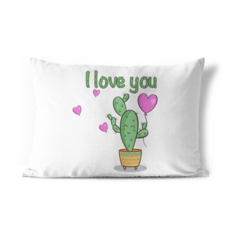 Federa personalizzabile con nome cactus i love you