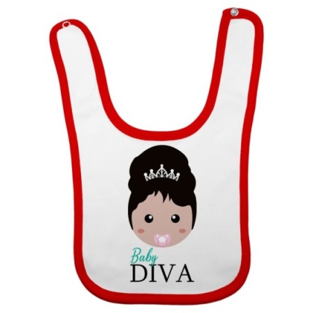 Bavaglino neonato baby diva Per la famiglia