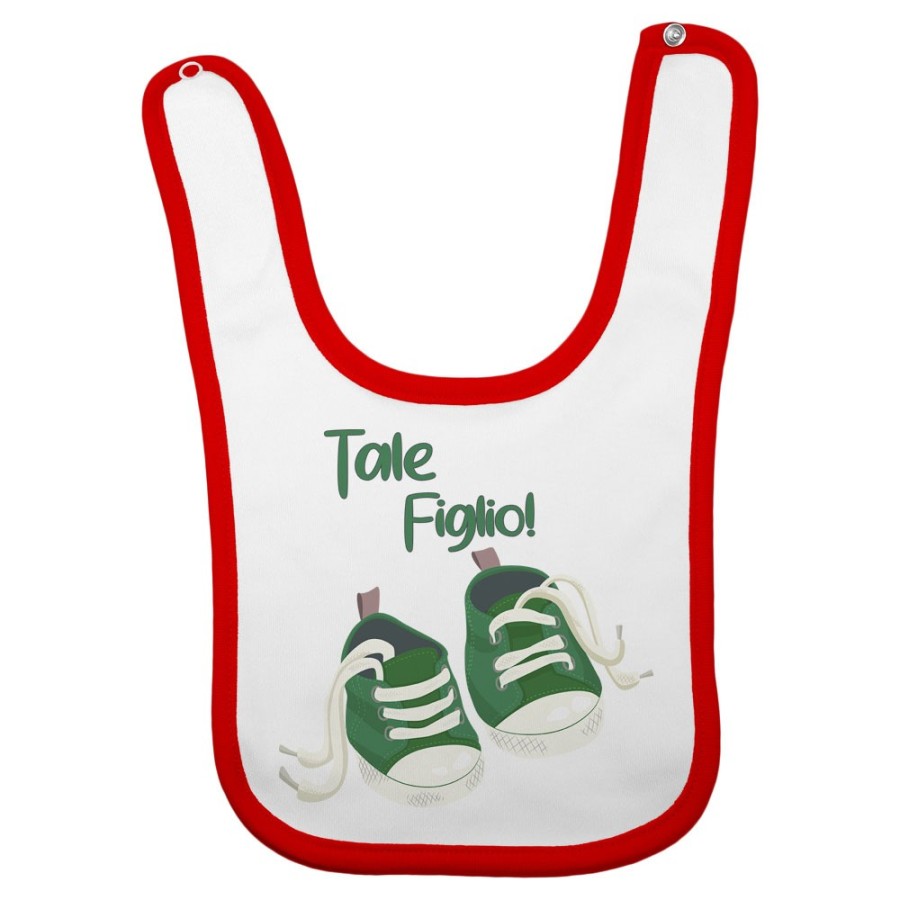 Bavaglino neonato tale figlia tale figlio all star Per la famiglia