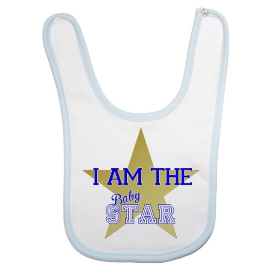 Bavaglino neonata i am the baby star Per la famiglia