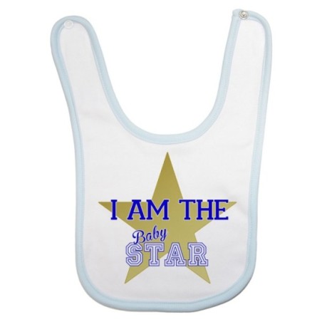 Bavaglino neonata i am the baby star