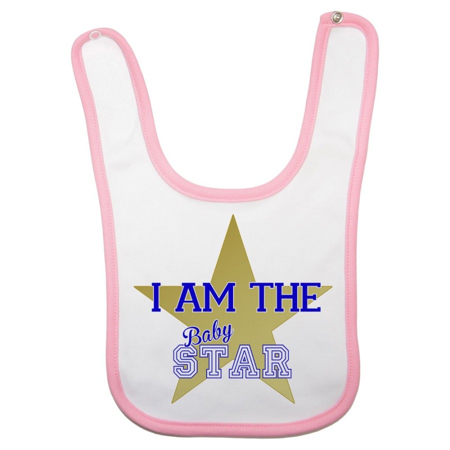 Bavaglino neonata i am the baby star Per la famiglia