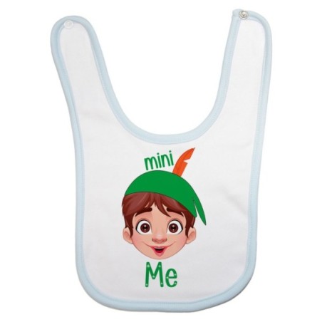 Bavaglino neonato mini me peter pan