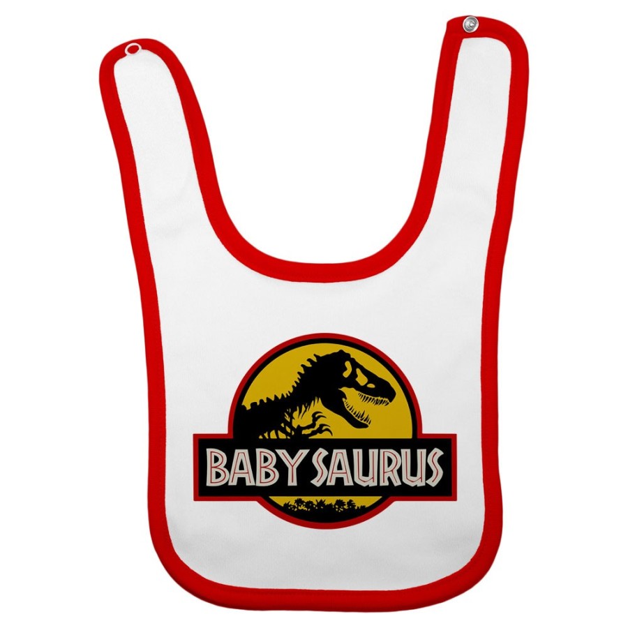 Bavaglino neonato baby saurus jurassic Per la famiglia