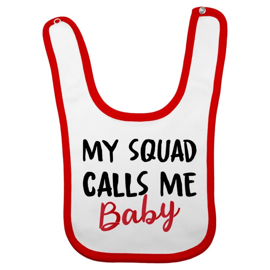 Bavaglino neonato my squad calls me baby Per la famiglia
