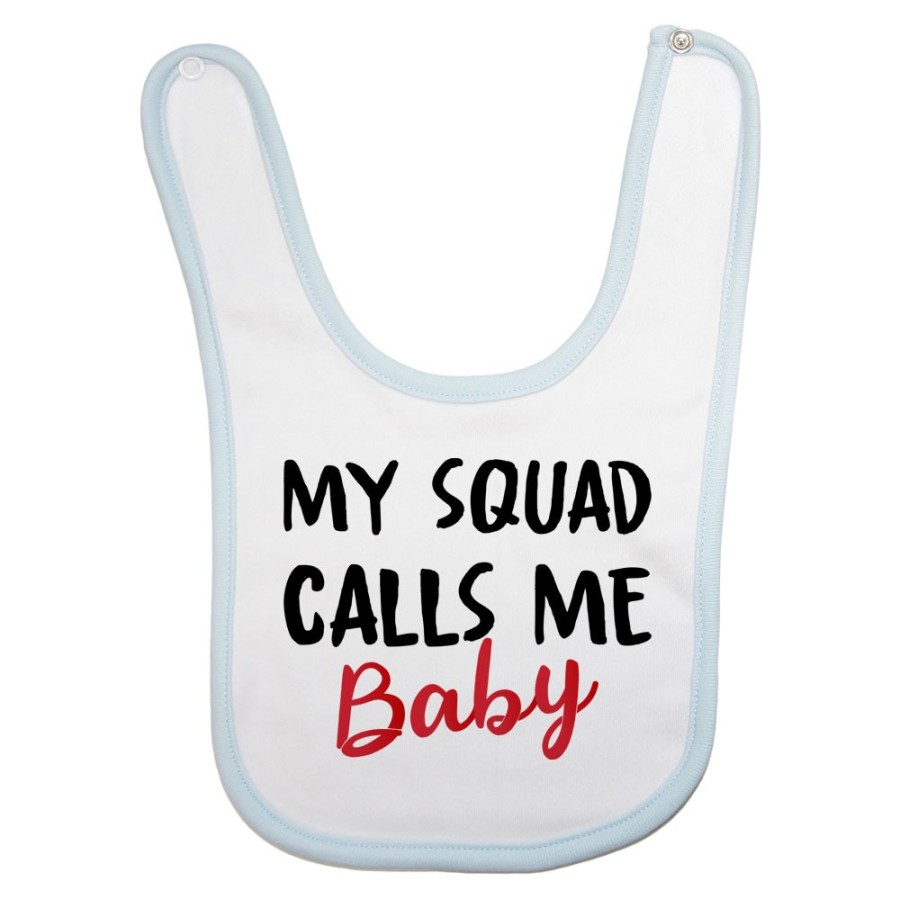 Bavaglino neonato my squad calls me baby Per la famiglia