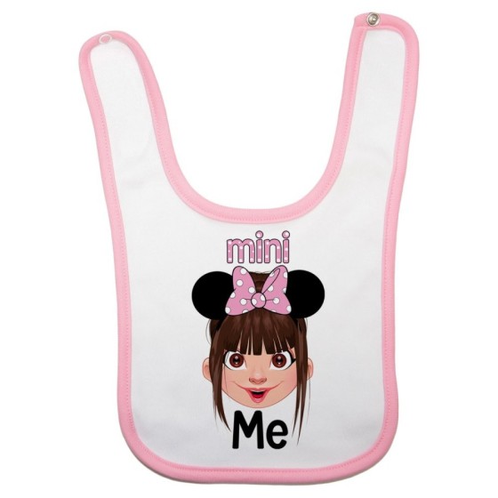 Bavaglino neonata mini me minnie mouse Per la famiglia