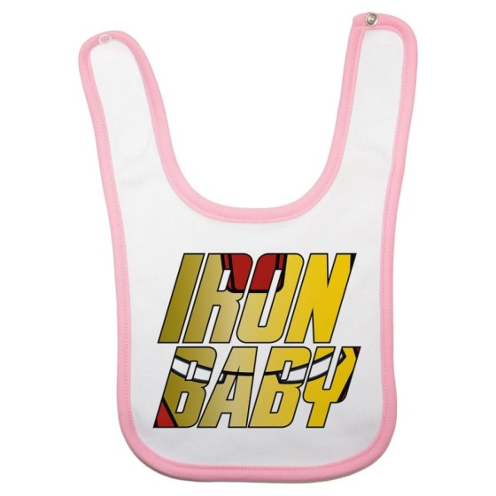 Bavaglino neonato iron baby sign Per la famiglia