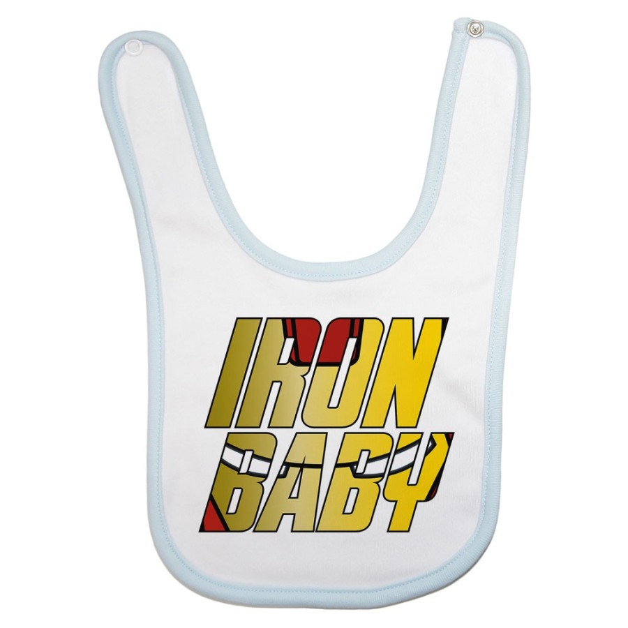 Bavaglino neonato iron baby sign Per la famiglia