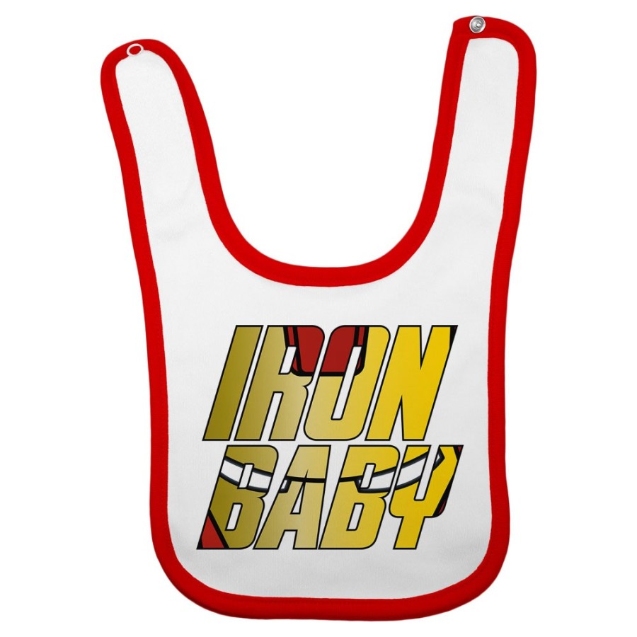 Bavaglino neonato iron baby sign Per la famiglia