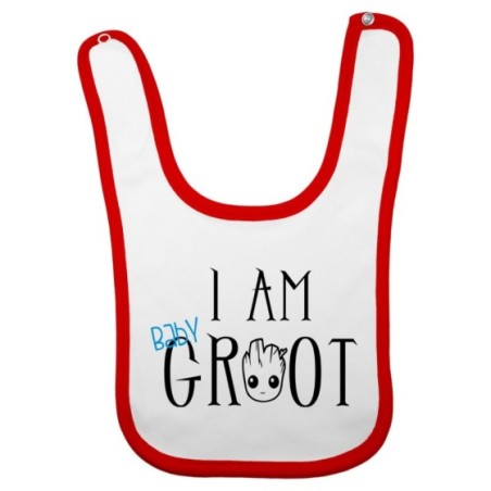 Bavaglino neonato i am baby groot