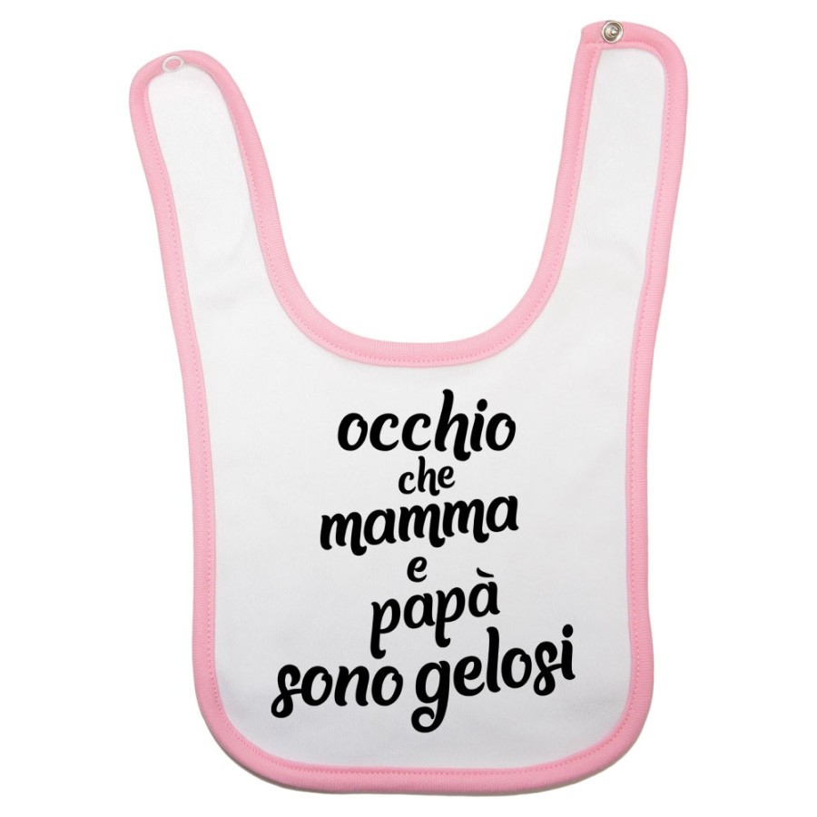 Bavaglino neonato occhio che mamma e papà sono gelosi Per la famiglia