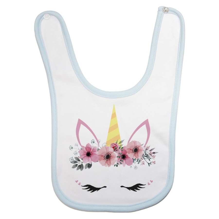 Bavaglino neonata colorful unicorn Per la famiglia