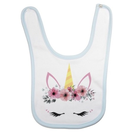 Bavaglino neonata colorful unicorn Per la famiglia