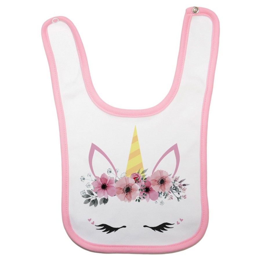 Bavaglino neonata colorful unicorn Per la famiglia