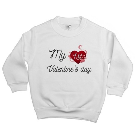 Felpa bambino my first valentine's day