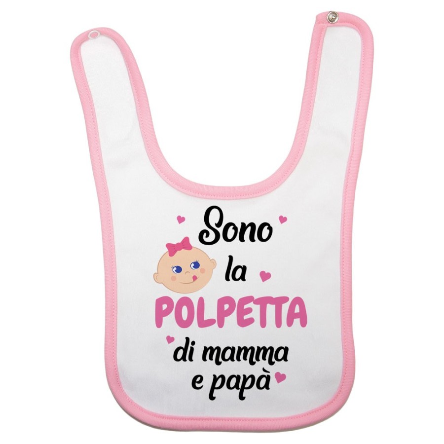 Bavaglino neonato sono la polpetta di papà Per la famiglia