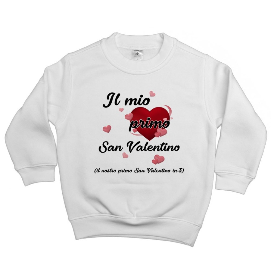 Felpa bambino il mio primo san valentino Love