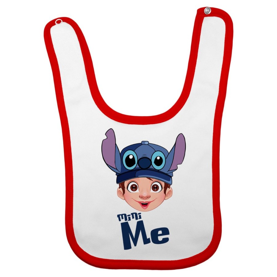 Bavaglino neonato mini me stitch Per la famiglia
