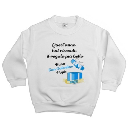 Felpa bambino quest'anno hai ricevuto il regalo più bello...