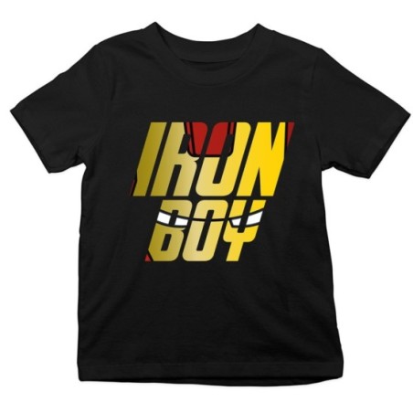 T-shirt bambino iron boy sign Per la famiglia