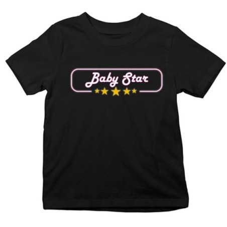 T-shirt bambina baby star