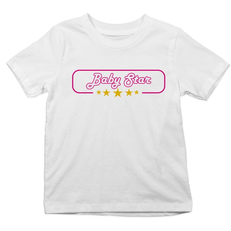 T-shirt bambina baby star Per la famiglia