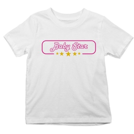 T-shirt bambina baby star Per la famiglia