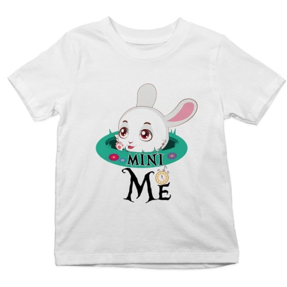 T-shirt bambino mini me bianconiglio Per la famiglia