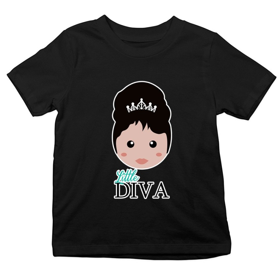 T-shirt bambino little diva Per la famiglia