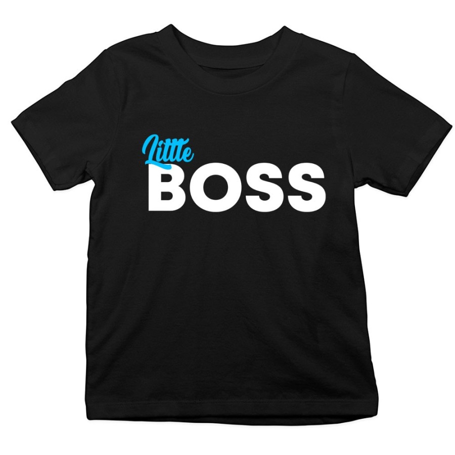 T-shirt bambino little boss Per la famiglia
