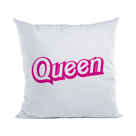 Cuscino personalizzabile con nome barbie queen Love